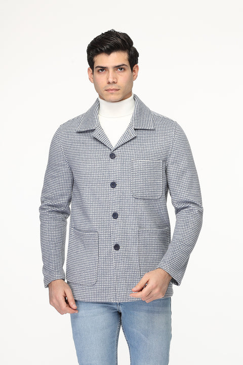 Regular Fit Jacket Blue