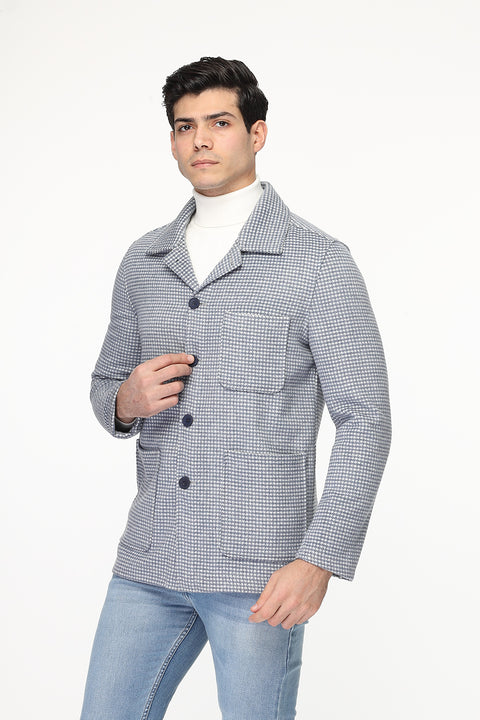 Regular Fit Jacket Blue