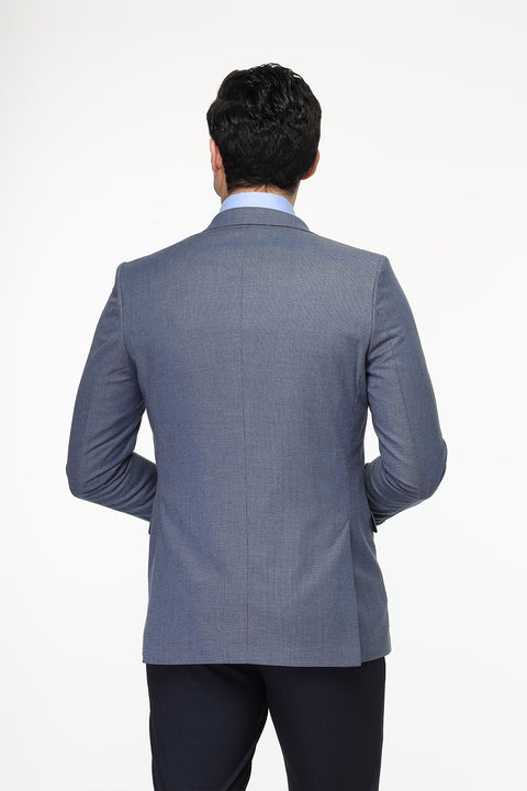 Slim Fit Suit Blue