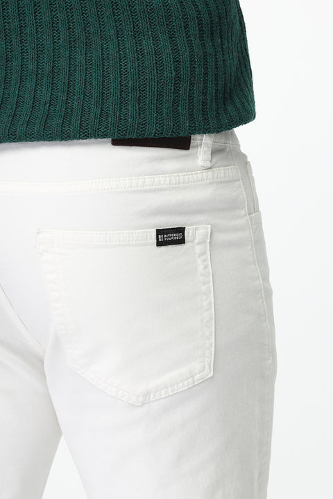 Slim Straight Fit Chino Off White