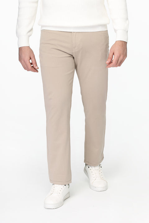Slim Straight Fit Chino Beige