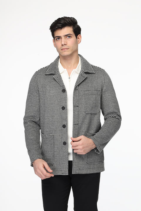 Regular Fit Jacket Gray