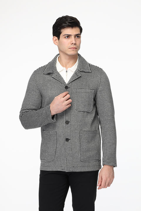Regular Fit Jacket Gray