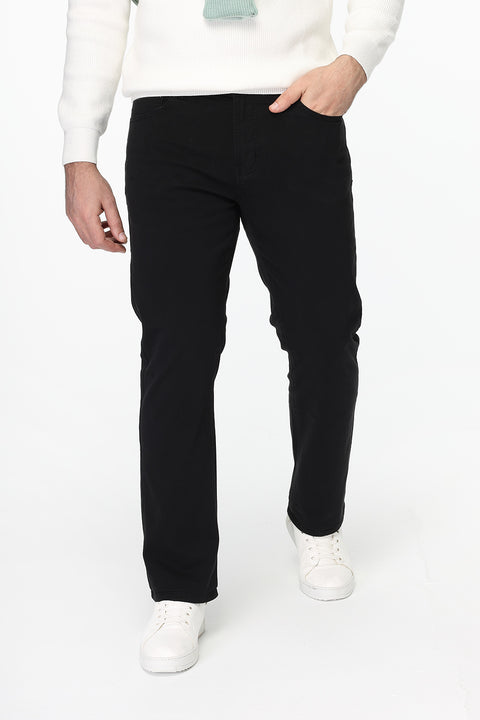 Slim Straight Fit Chino Black