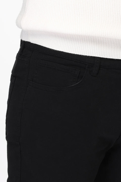 Slim Straight Fit Chino Black
