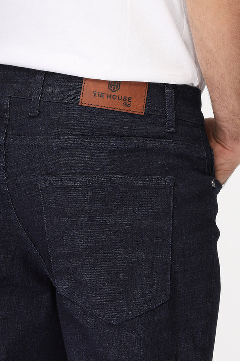 Slim Fit Trousers Jeans Dark Blue