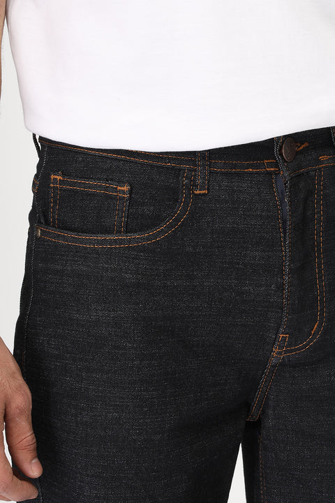 Slim Fit Trousers Jeans Dark Blue