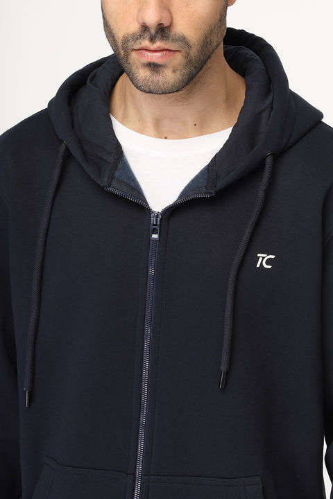 Regular Fit Sweat Shirt Dark Blue