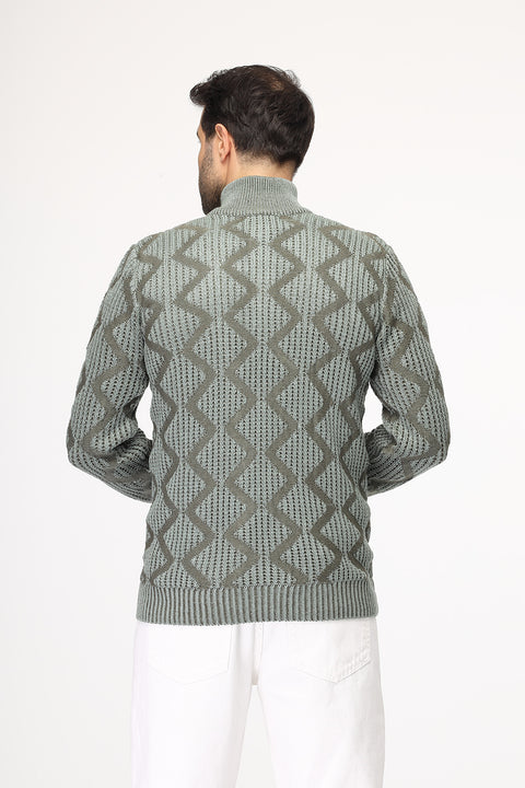 Regular Fit Pullover Green
