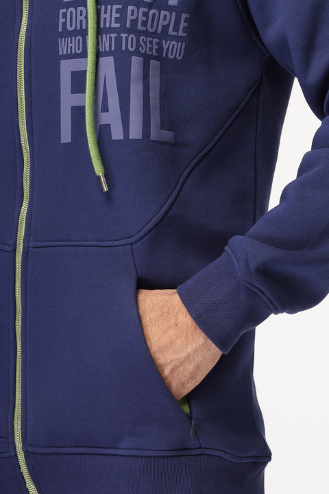 Relax Fit Sweat Shirt Dark Blue