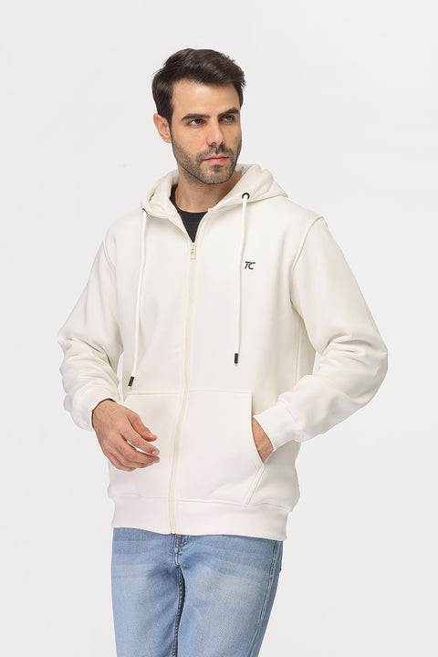 Regular Fit Sweat Shirt Off White