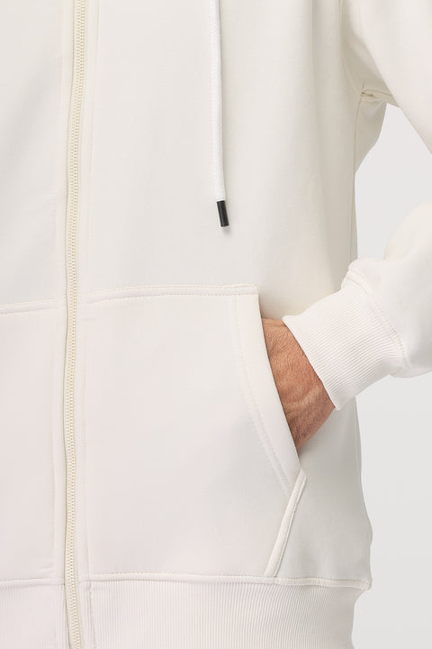 Regular Fit Sweat Shirt Off White
