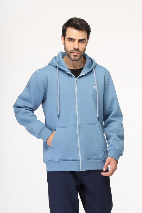 Regular Fit Sweat Shirt Light Blue