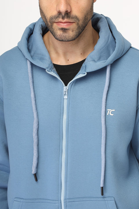 Regular Fit Sweat Shirt Light Blue