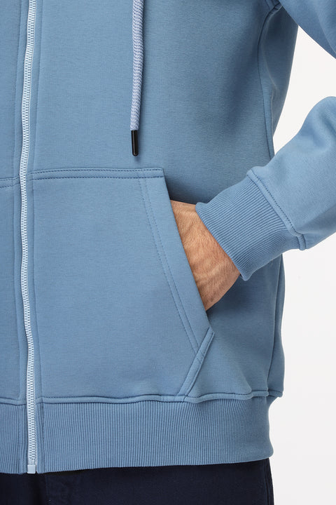 Regular Fit Sweat Shirt Light Blue
