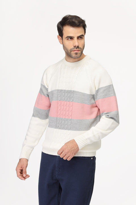 Regular Fit Pullover Beige