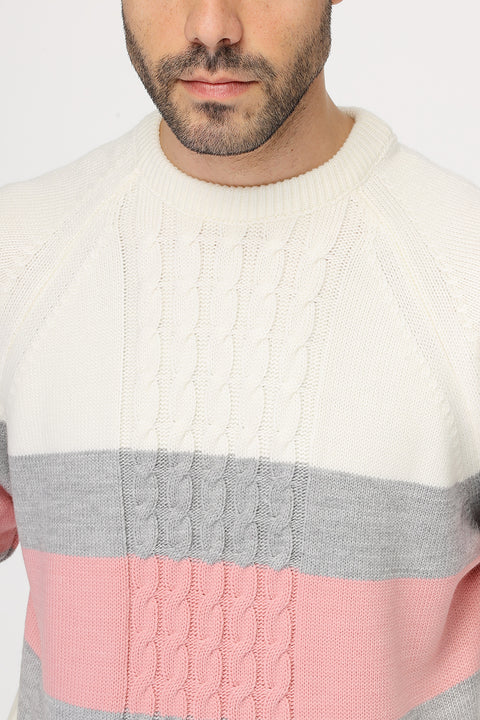 Regular Fit Pullover Beige