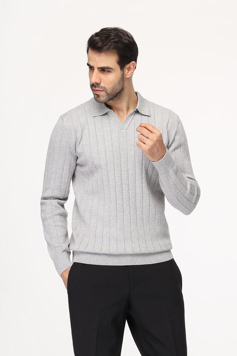 Regular Fit Pullover Gray