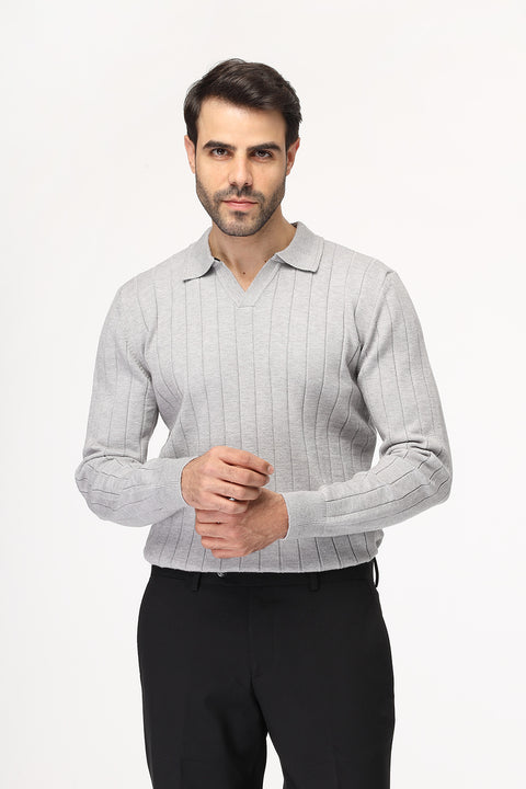 Regular Fit Pullover Gray
