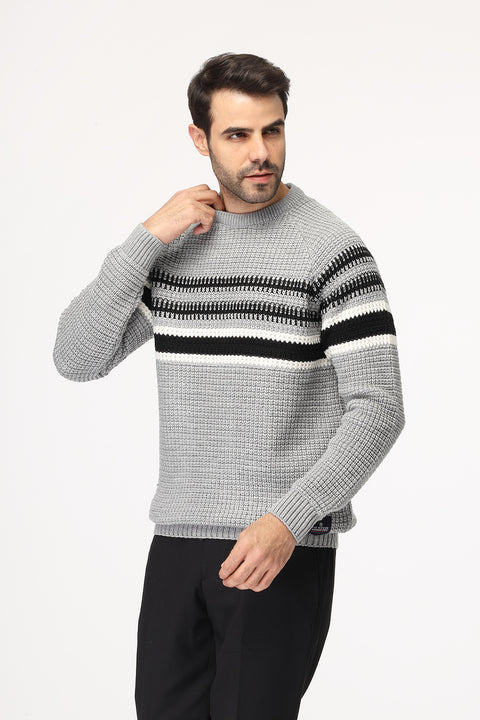 Regular Fit Pullover Gray