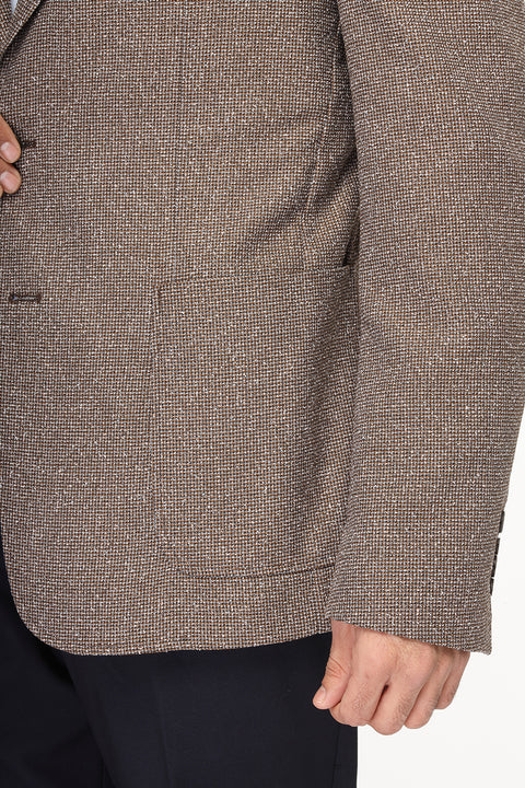 Regular Fit Blazer Brown