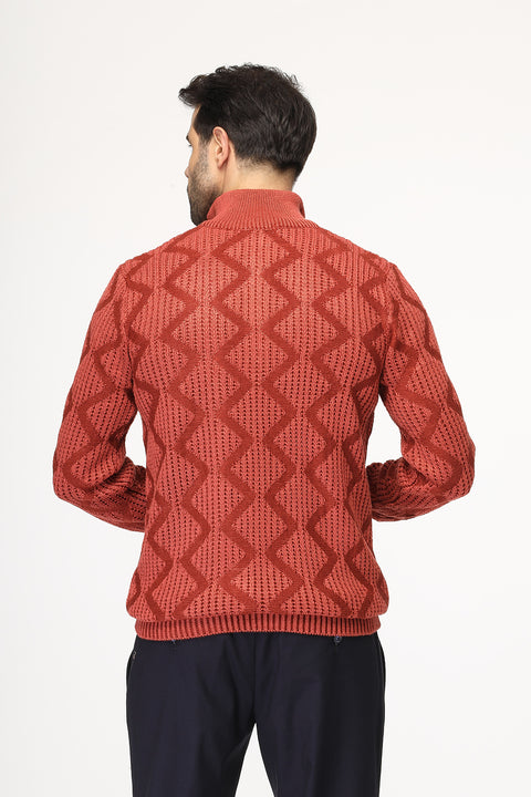 Regular Fit Pullover Orange
