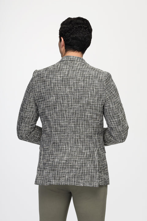 Slim Fit Blazer Green