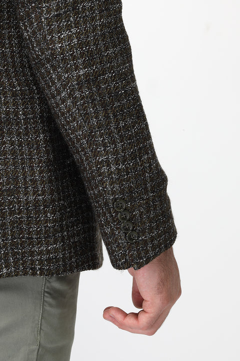 Regular Fit Blazer Green