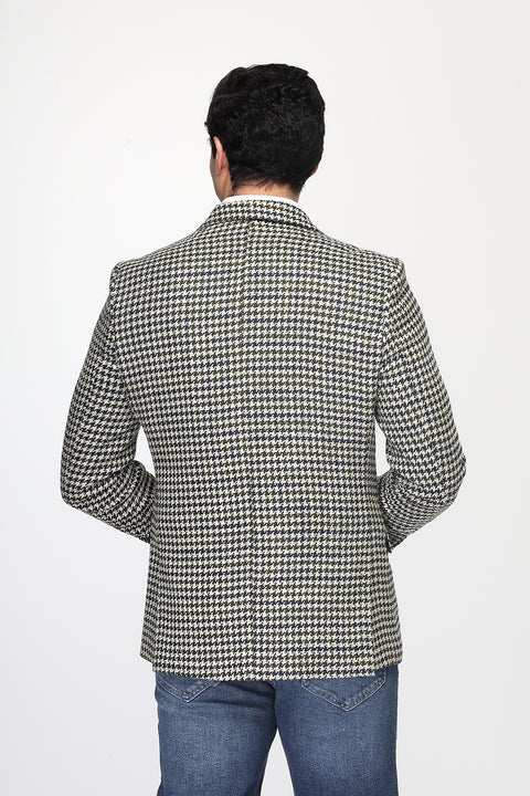 Regular Fit Blazer Green