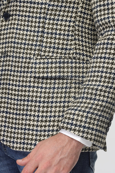 Regular Fit Blazer Green