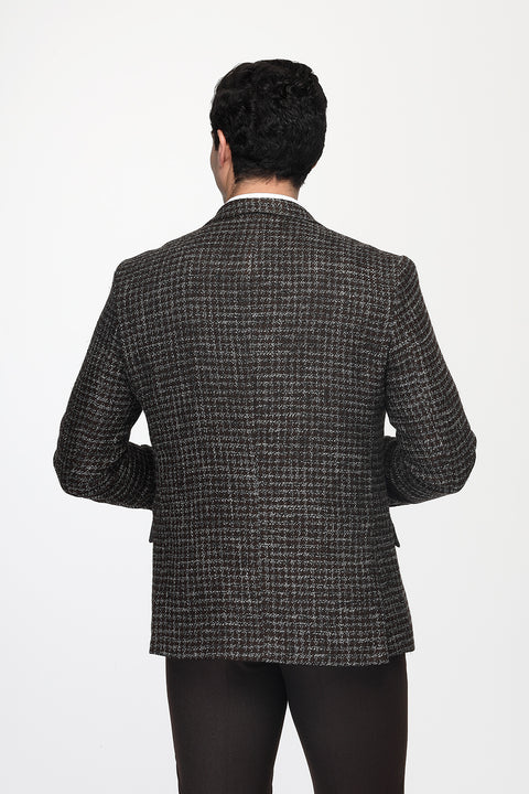 Regular Fit Blazer Brown