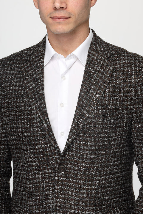 Regular Fit Blazer Brown