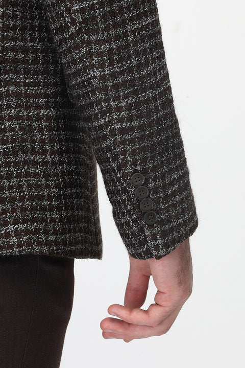 Regular Fit Blazer Brown
