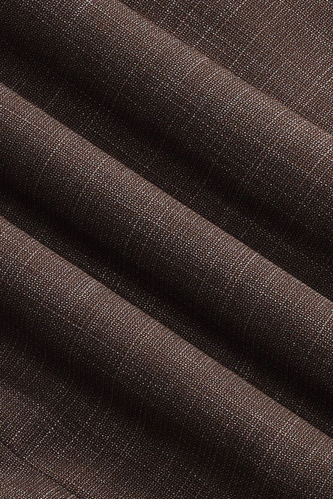 Slim Fit Suit Brown