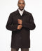 Regular Fit Coat Dark Brown