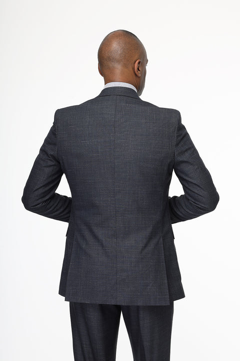 Slim Fit Suit Dark Blue