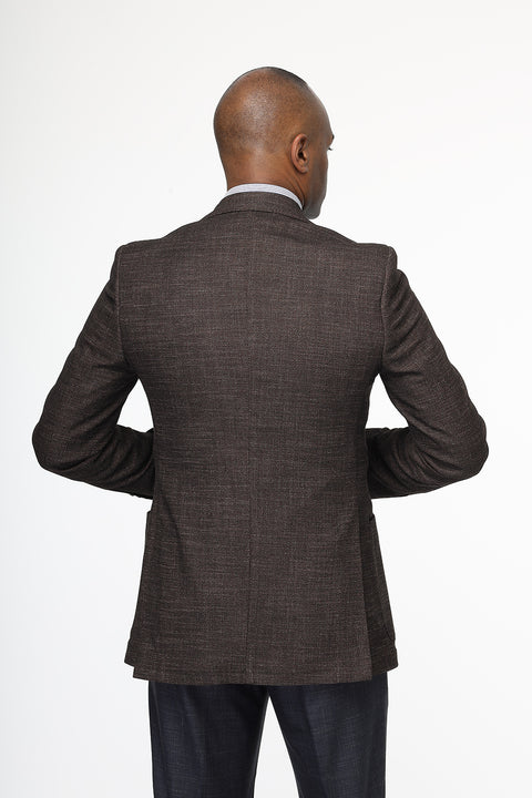 Slim Fit Blazer Brown