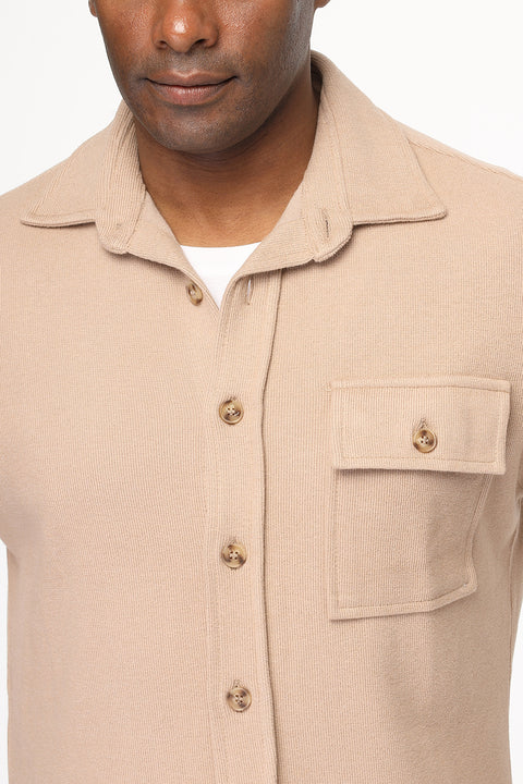 Regular Fit Shirt Beige