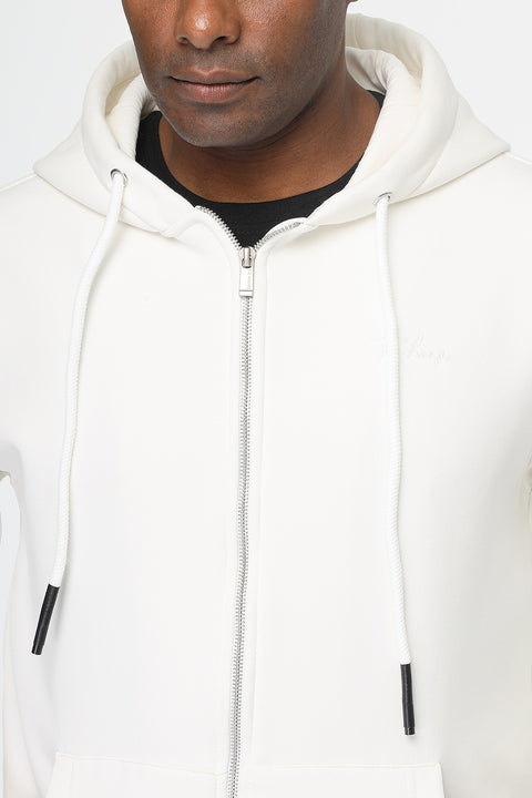 Regular Fit Sweat Shirt Off White