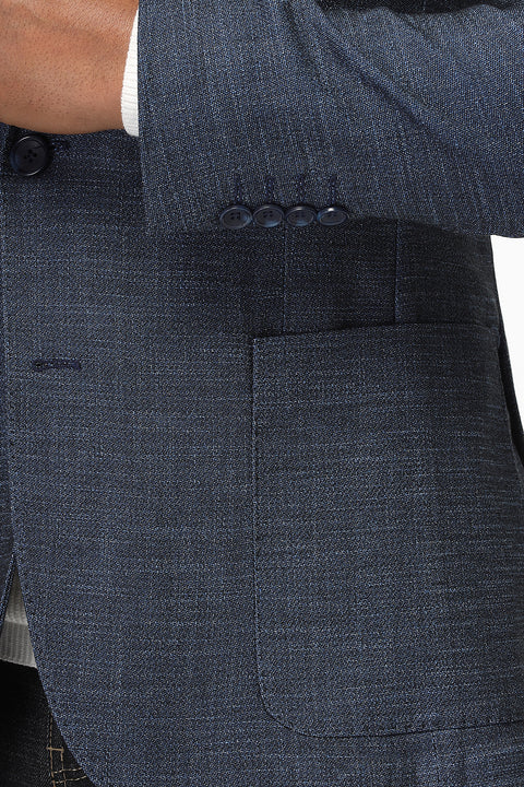 Slim Fit Blazer Blue