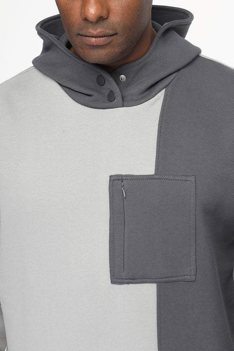 Relax Fit Sweat Shirt Gray