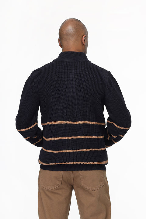 Regular Fit Pullover Dark Blue