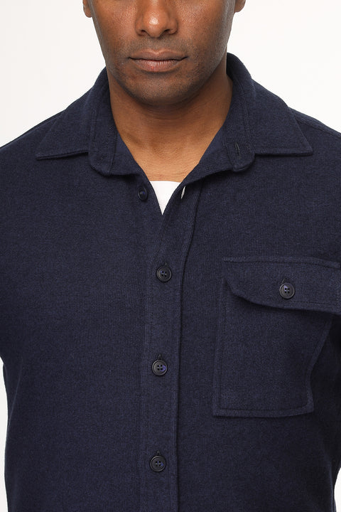 Regular Fit Shirt Dark Blue