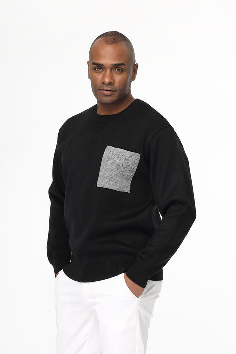Relax Fit Pullover Black