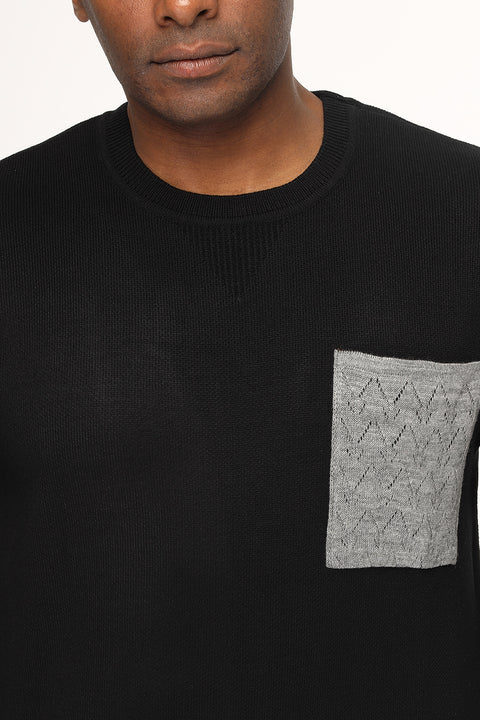 Relax Fit Pullover Black