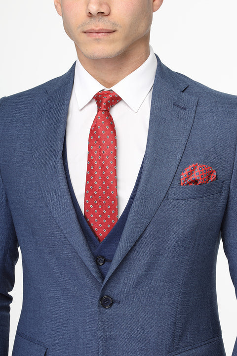 Slim Fit Suit Blue