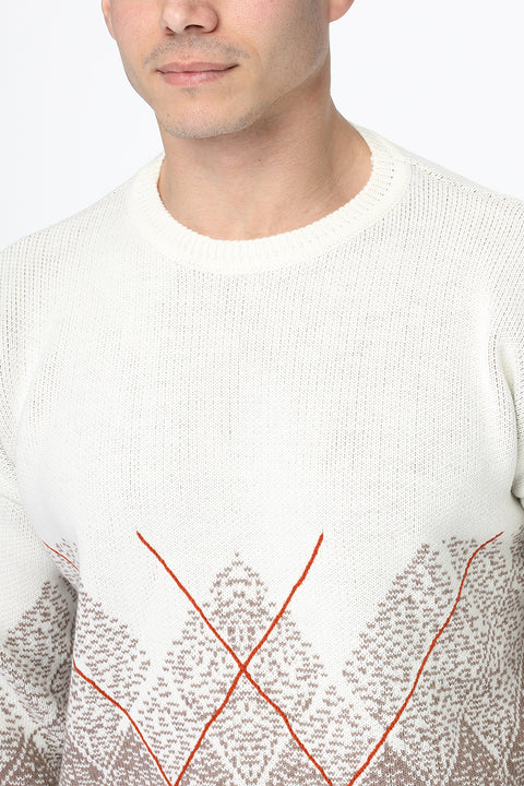 Over Size  Pullover Beige
