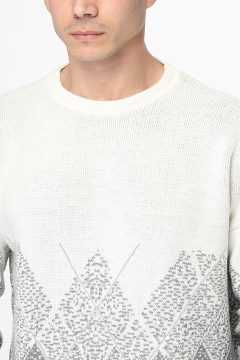Over Size  Pullover Gray