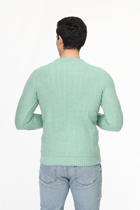 Regular Fit Pullover Light Green