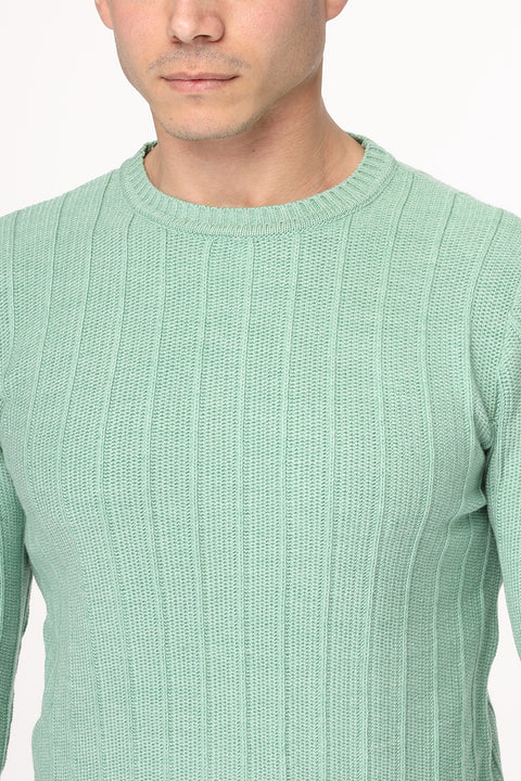 Regular Fit Pullover Light Green